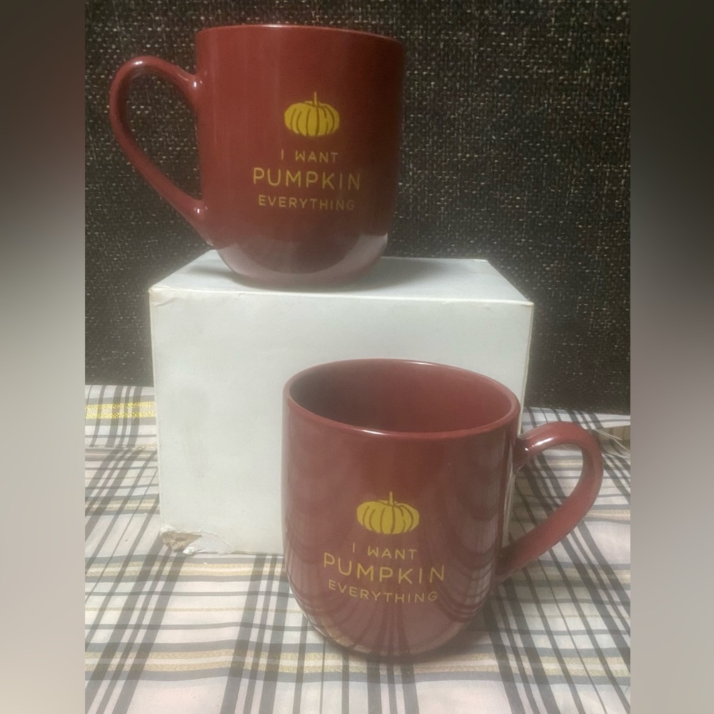 Fall Pumpkin Mug Set - Picture 6 of 10